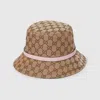 Gucci Gg Canvas Bucket Hat In Sand