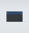 Gucci Gg Canvas Card Holder In Brown