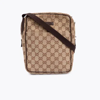 Gucci Gg Canvas Crossbody Bag