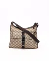 Gucci Gg Canvas Crossbody Bag
