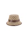 Gucci Gg Canvas Fedora In Brown