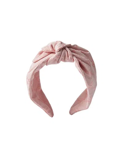 Gucci Gg Canvas Headband In Nude | ModeSens