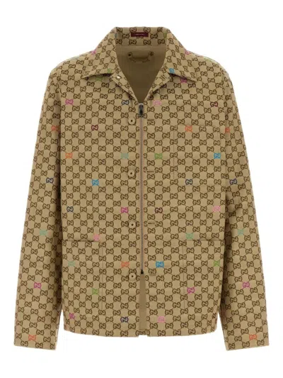GUCCI `GG CANVAS` JACKET