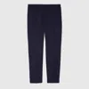 Gucci Gg Canvas Track Bottoms In Schwarz