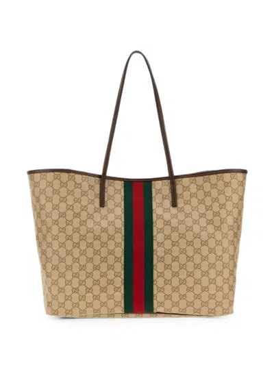 Gucci Tote Bag Tribeca With Monogram In Brown