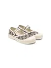 Gucci Gg Canvas Loafers In Neutrals
