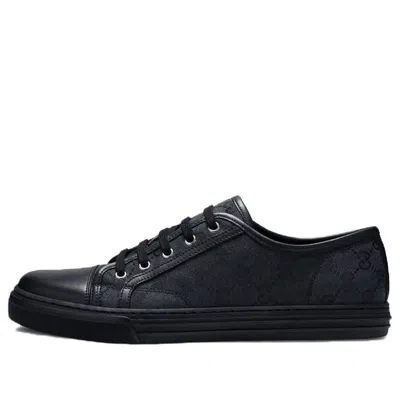 Gucci Gg Canvas Low 'black'