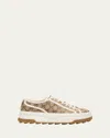 Gucci Gg Canvas Low-top Platform Sneakers In Multi