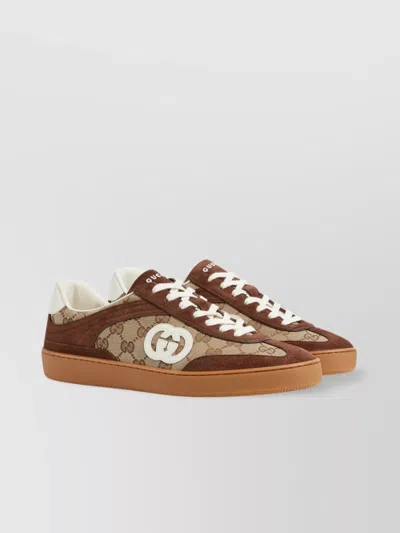 GUCCI GG CANVAS LOW-TOP SNEAKERS