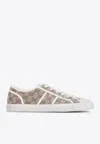 Gucci Julio Gg Canvas Low-top Sneakers In Beige