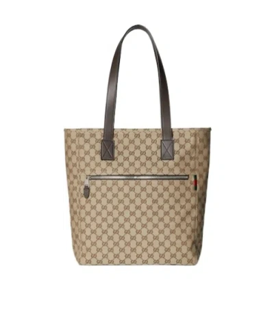 Gucci Gg Canvas Medium Tote Bag