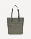 Gucci Gg Canvas Medium Tote Bag In Green