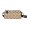 Gucci Gg Canvas Mini Cylinder Bag In Neutral