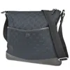 GUCCI GUCCI GG CANVAS NAVY CANVAS SHOULDER BAG (PRE-OWNED)