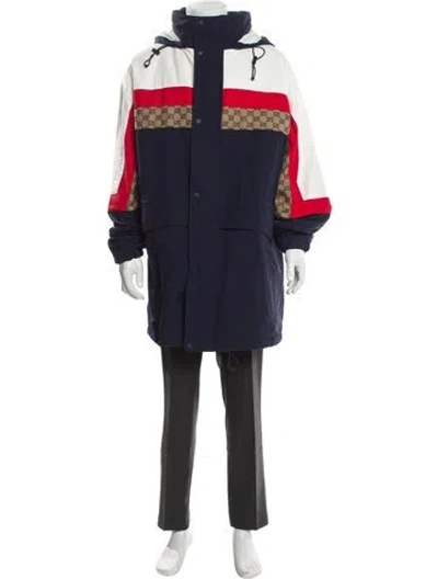 Pre-owned Gucci Gg Canvas Parka W/ Tags In Multi