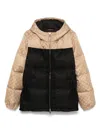 Gucci Gg Nylon Puffer Jacket In Black