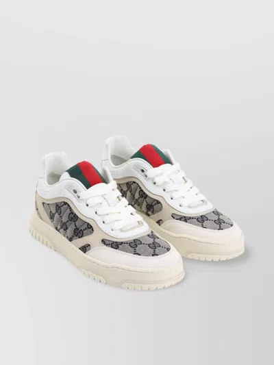 GUCCI GG CANVAS RE-WEB SNEAKERS TRAINER