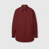Gucci Gg Canvas Cotton-blend Shirt