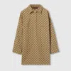 Gucci Gg Canvas Shirt In Brown