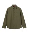 Gucci Gg Canvas Shirt In Green