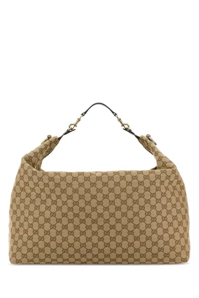 Gucci Gg Canvas Shopping Bag In Printed