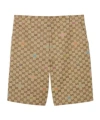 Gucci Gg Fabric Bermuda Shorts In Multi