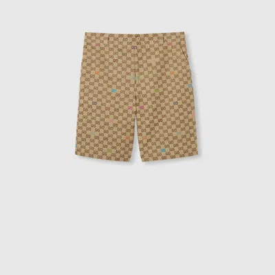GUCCI GUCCI GG CANVAS SHORTS