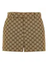 Gucci Gg Canvas Shorts In Multi