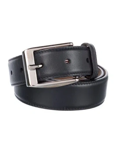 Pre-owned Gucci Gg Canvas Skinny Belt In Neutral