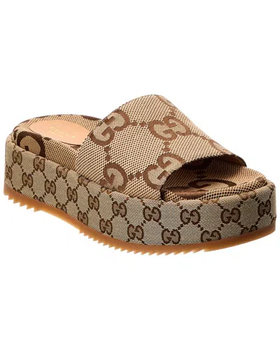 Gucci Gg Canvas Slide In Multi