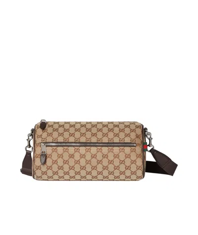 Gucci Gg Canvas Small Boston Bag