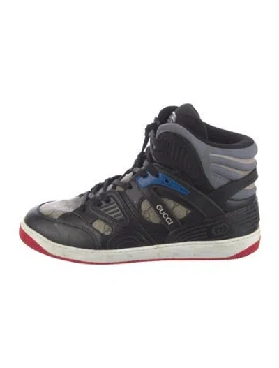 Pre-owned Gucci Gg Canvas Sneakers