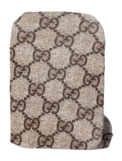 Pre-owned Gucci Gg Canvas Tights In Neutrals