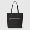 Gucci Men Gg Fabric Shopping Bag In Black