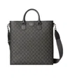 Gucci Gg Canvas Tote Bag In Black