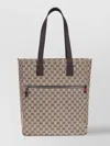 Gucci Gg Canvas Tote Bag In Gray