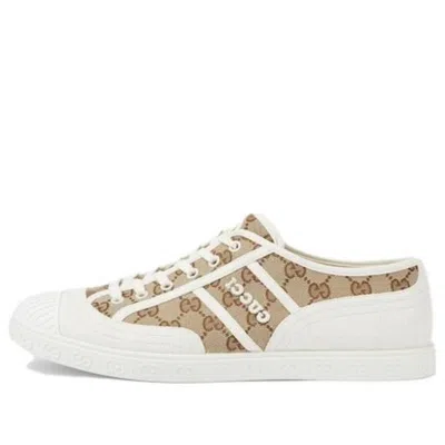 Gucci Gg Canvas Trainer 'beige Ebony'