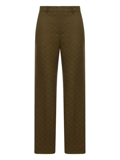 Gucci Gg Canvas Trousers