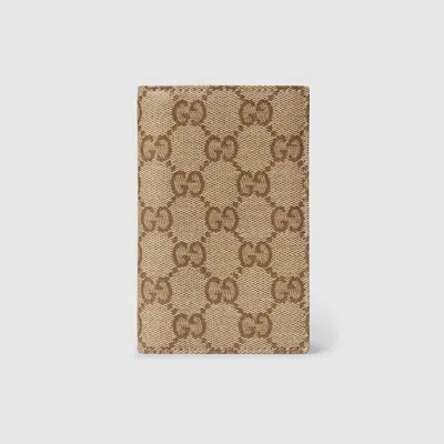 Gucci Gg Card Case In Brown