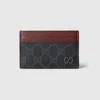 GUCCI GUCCI GG CARD CASE WITH GG DETAIL