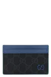 Gucci Gg Canvas Card Holder In Multi