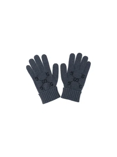 GUCCI 'GG' CASHMERE GLOVES