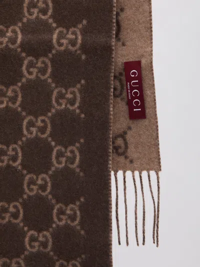 Gucci Gg Cashmere Scarf