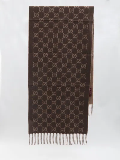 Gucci Gg Cashmere Scarf