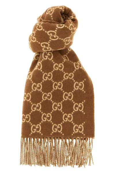GUCCI GG CASHMERE SCARF