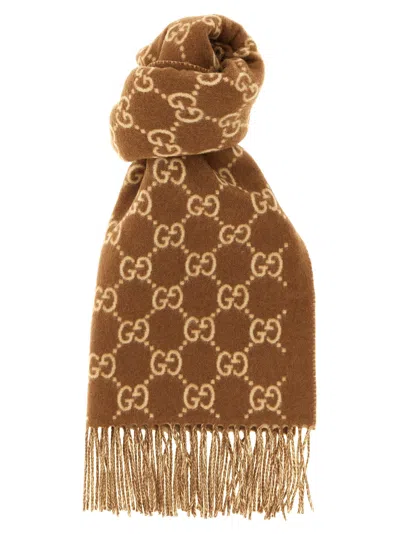 GUCCI GG CASHMERE SCARF