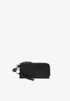 Gucci Sweetbread Zip Card Holder In Black