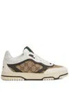 Gucci Re-web Low-top Sneakers In Gold