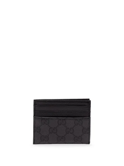 Gucci `gg Core` Card Case In Black