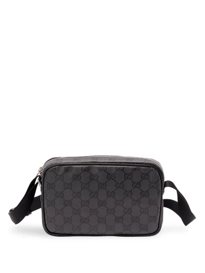 Gucci `gg Core` Crossbody Bag In Black